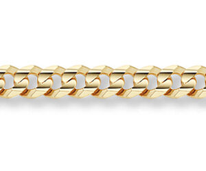 14K Gold 6mm Curb Bracelet