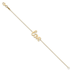 14K Gold Love Bracelet