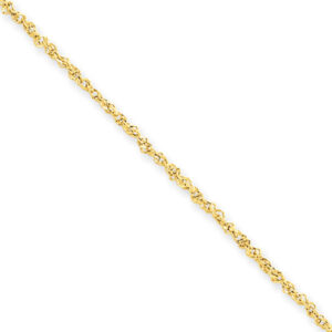 14K Gold Ropa Ankle Bracelet