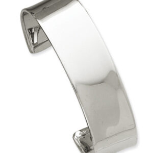 14K White Gold Cuff Bracelet