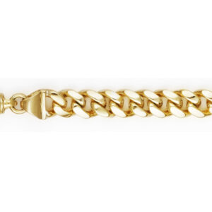 5.8mm 10K Yellow Gold Curb Bracelet