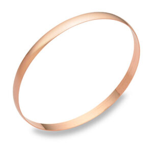 5mm 14K Rose Gold Bangle Bracelet