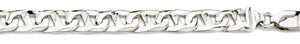 Angled Mariner Bracelet, 14K White Gold