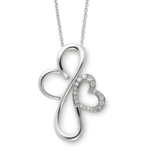 Everlasting Love Necklace in Sterling Silver