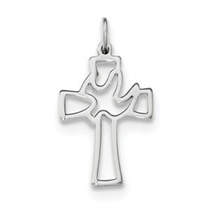 Holy Spirit of Promise Dove Cross Pendant