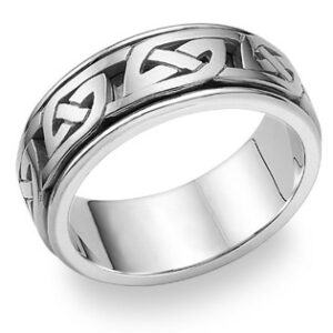 Kendrick Celtic Platinum Wedding Band