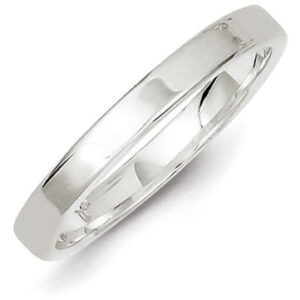 Sterling Silver 3mm Flat Band