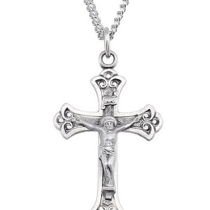 Sterling Silver Crucifix Necklace