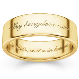 Thy Kingdom Come Ring in 14K Gold